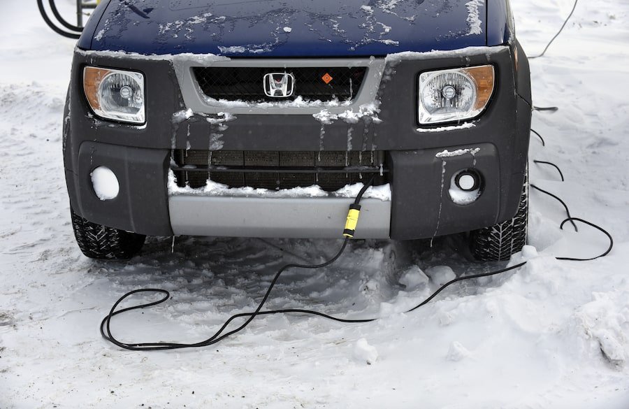 how long to plug in block heater